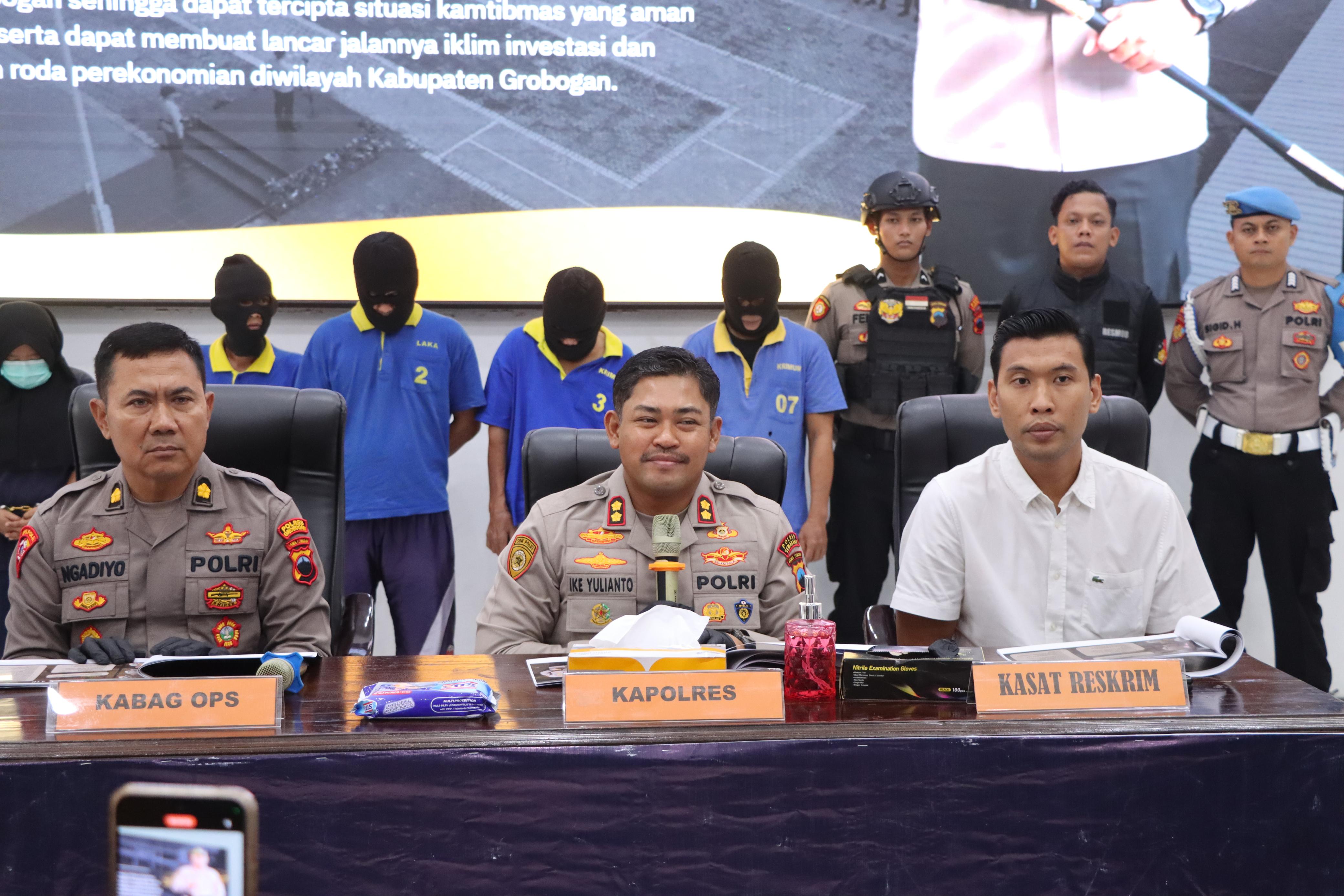 Diduga Lakukan Pungli, Sebanyak 30 Jukir Liar Diamankan Polres Grobogan