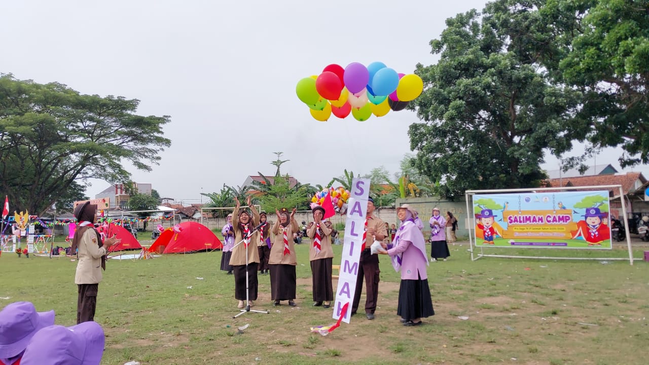TK IT Salimah Adiwerna Tegal Gelar Prasiaga Camp, Upaya Tumbuhkan Sikap Berani Sejak Dini  