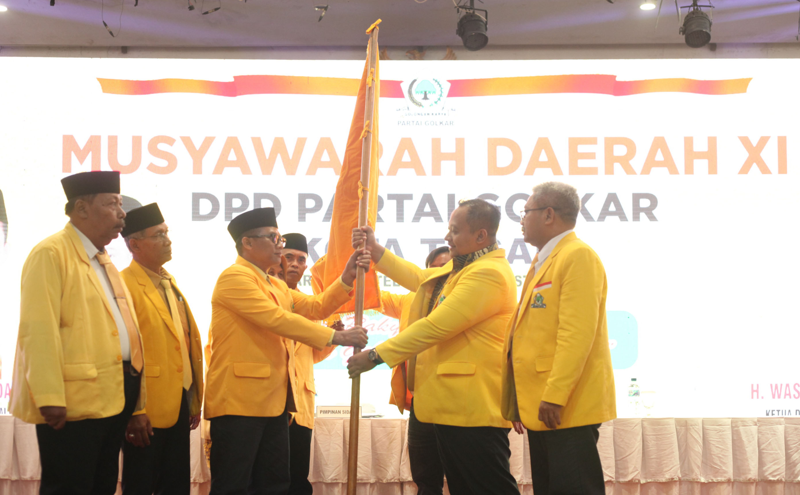 WES Terpilih Aklamasi Ketua DPD Partai Golkar Kota Tegal 2025-2030 