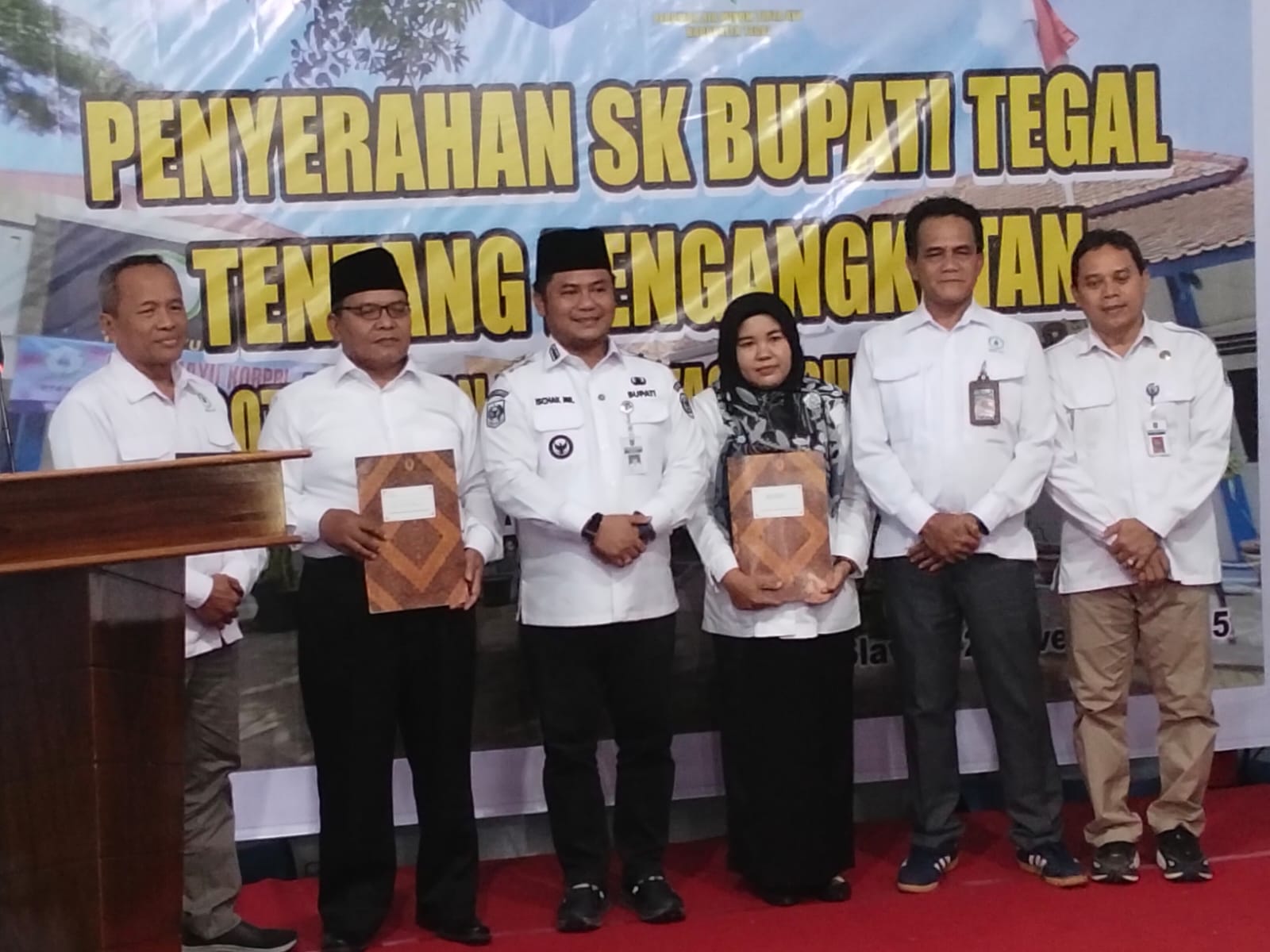 Bupati Tegal Dorong Kinerja Dewan Pengawas Perumda Tirta Ayu  ‎