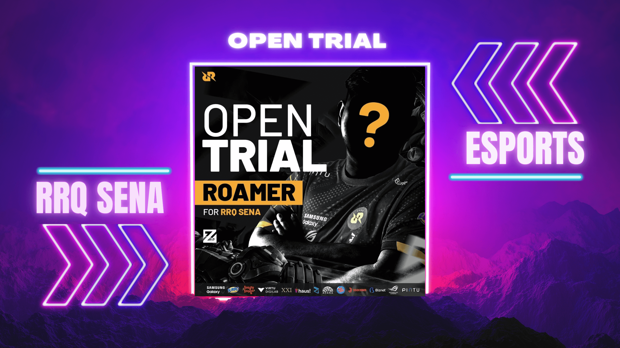 Team MDL Indonesia RRQ Sena Buka Open Trial! Buruan Cek Persyaratnya