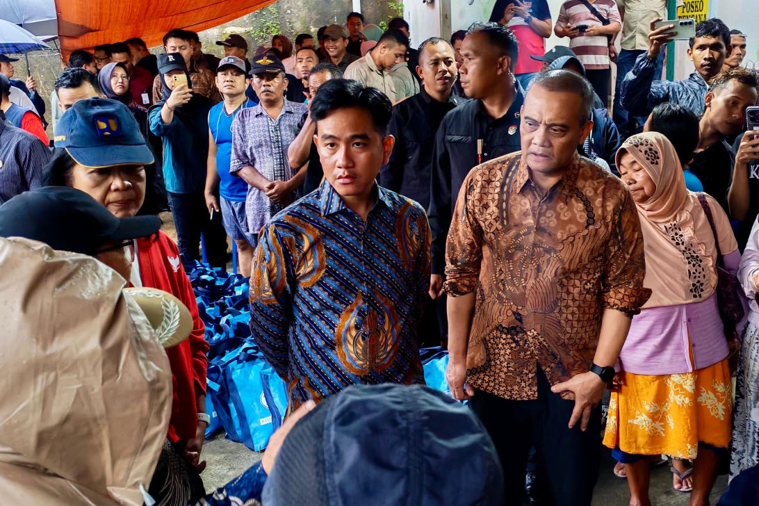 Wapres Tinjau Tanah Gerak di Semarang, Pastikan Relokasi Warga Disiapkan