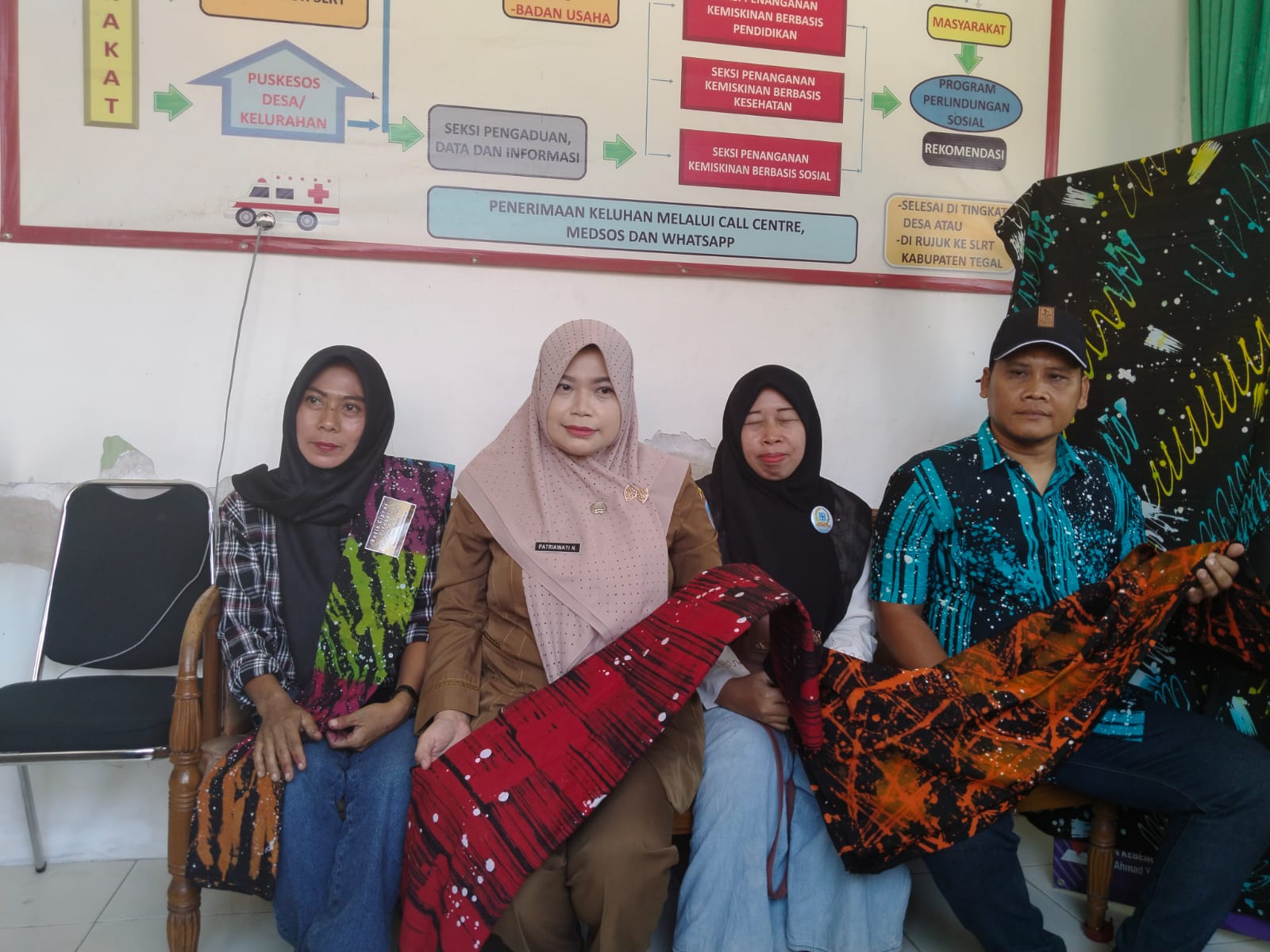 Disabilitas Gigit Jari, Batik Ciprat Buatannya Gagal Untuk Seragam ASN Kabupaten Tegal