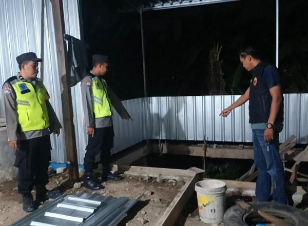 Polisi Berhasil Bekuk Terduga Pelaku Pencurian Empat Set Scaffolding di Tegowanu