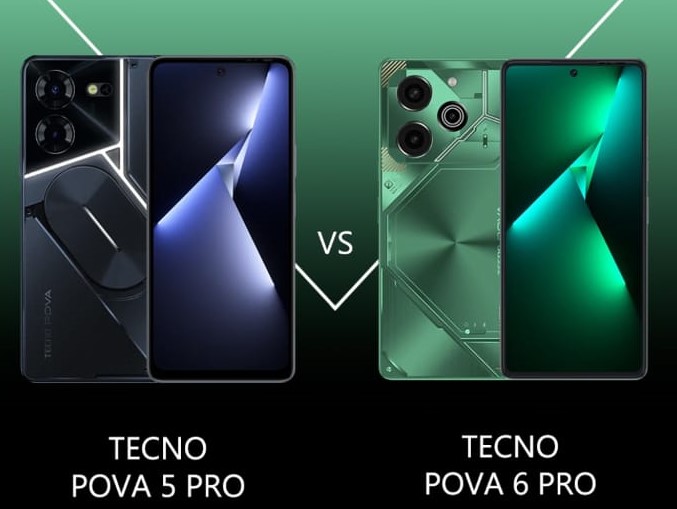 Tecno Pova 5 Pro vs 6 untuk Pengalaman Bermain Game Terbaik