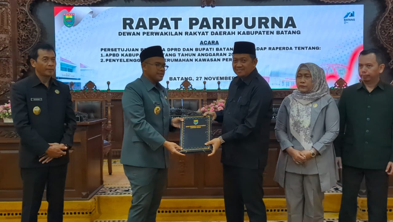 Defisit Rp68 Miliar, DPRD Batang Ketok Palu APBD 2026