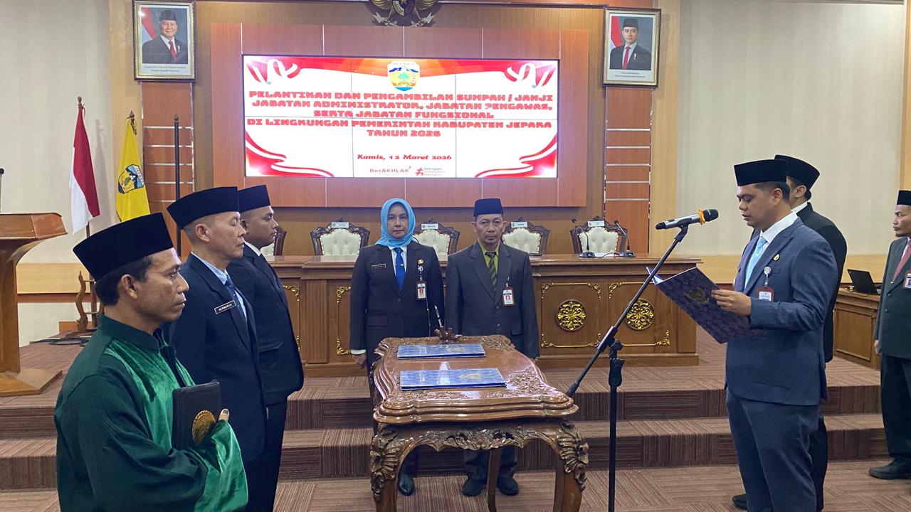 Witiarso Rombak Kabinet Jelang Lebaran, Rotasi Pejabat Percepatan Jepara Mulus