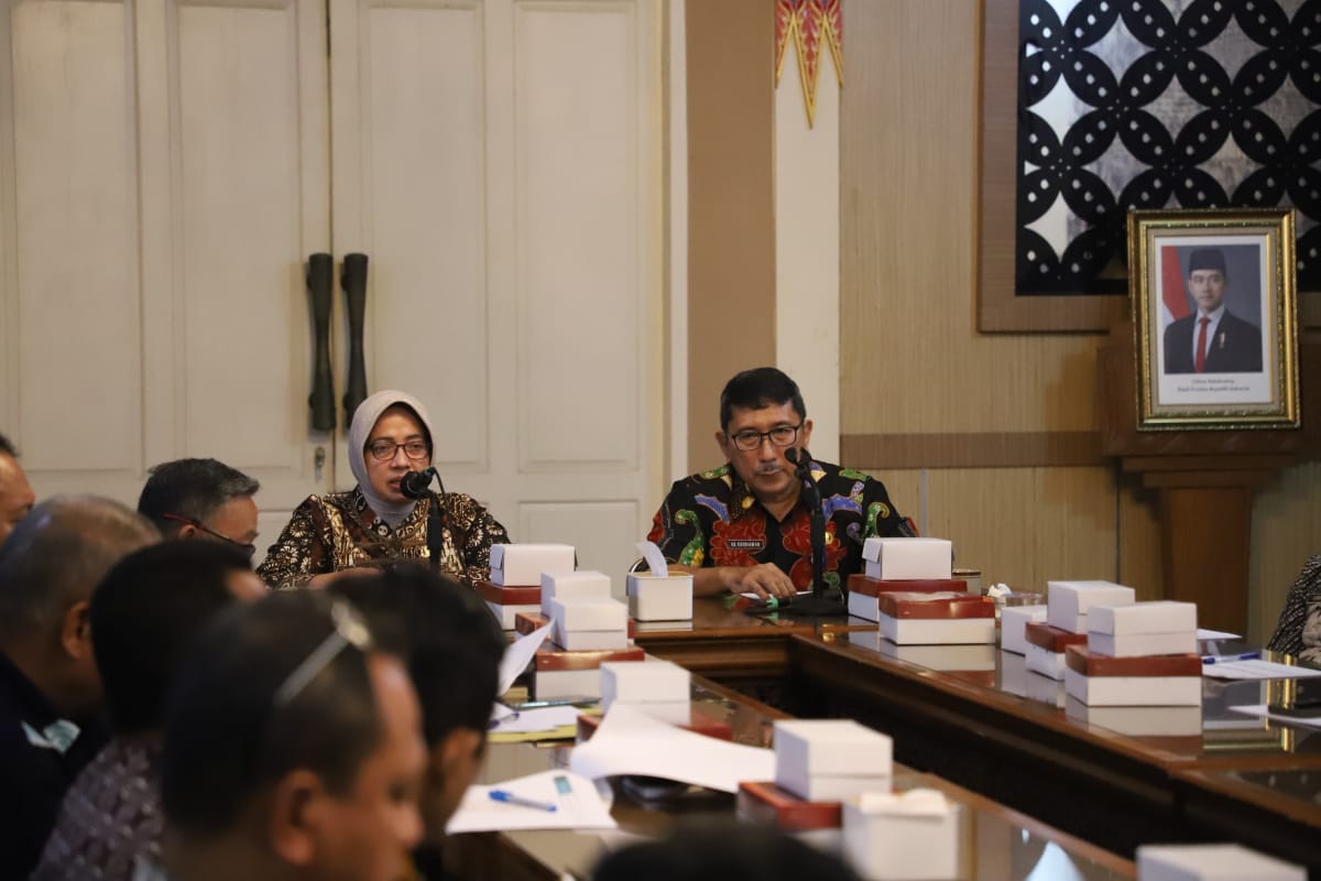 Bupati Purworejo Gelar Rakor Pengawasan Sanksi Administratif Pelanggaran Tata Ruang