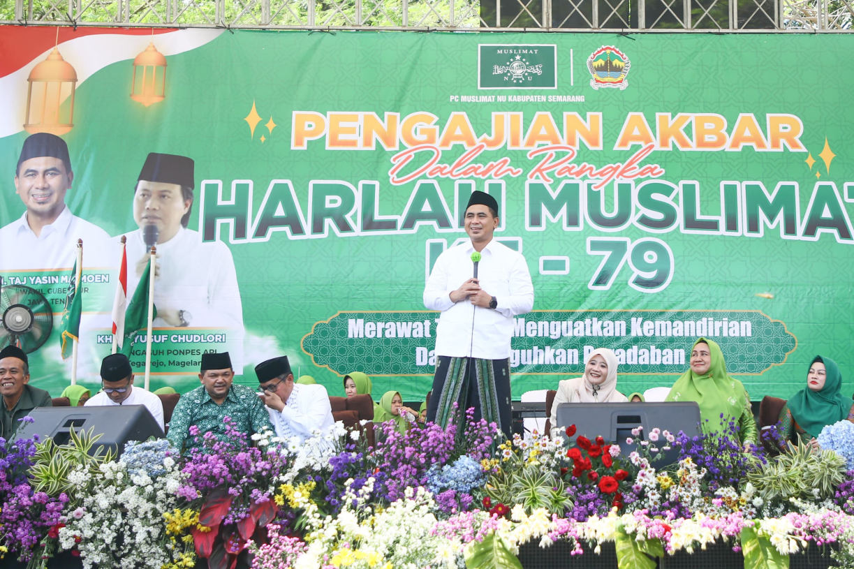 Berkontribusi Kembangkan UMKM dan Pendidikan, Taj Yasin Apresiasi Peran Muslimat NU