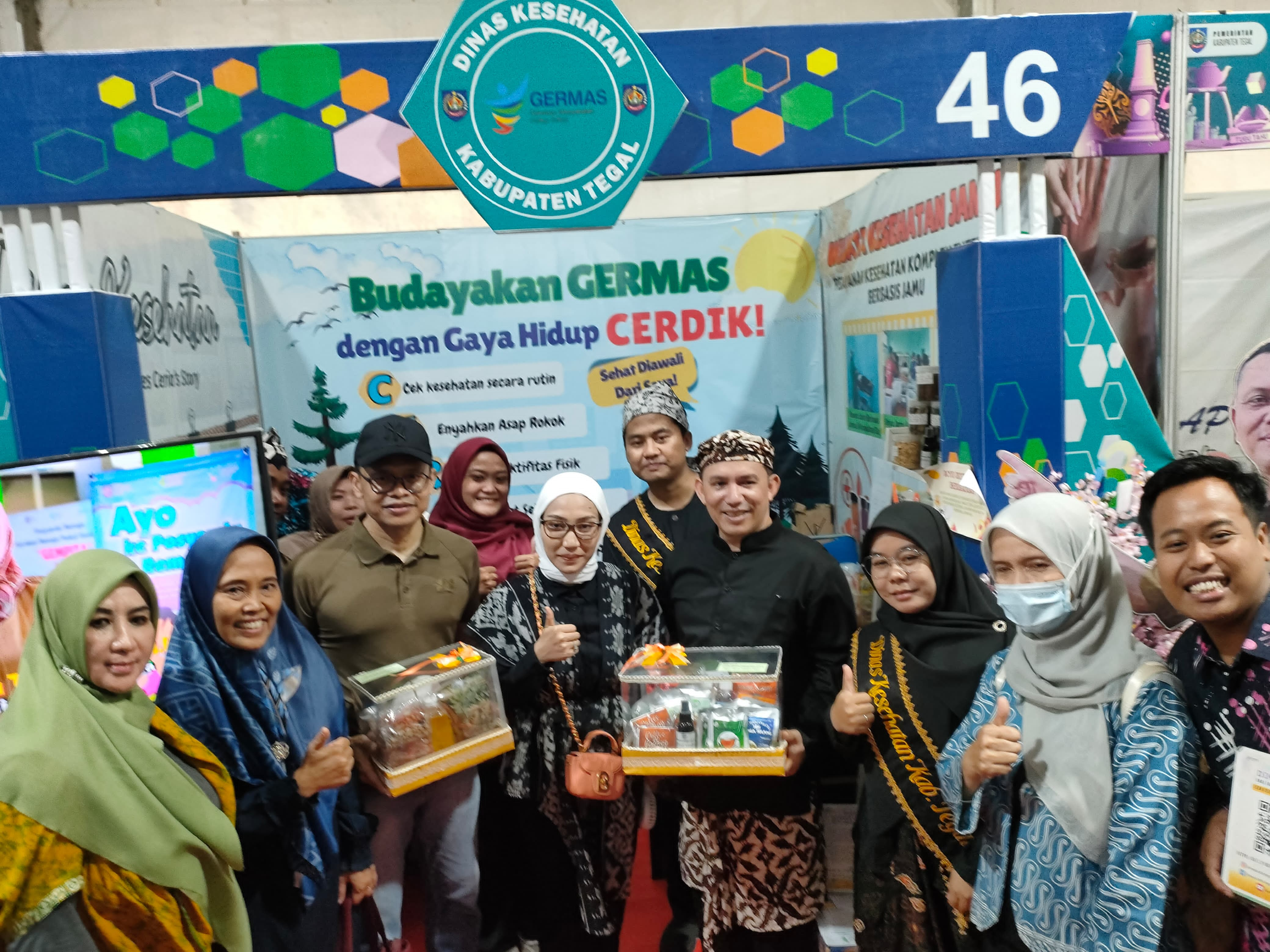 Slawi Ageng Expo, Dinas Kesehatan Kabupaten Tegal Fasilitasi Cek Kesehatan Gratis