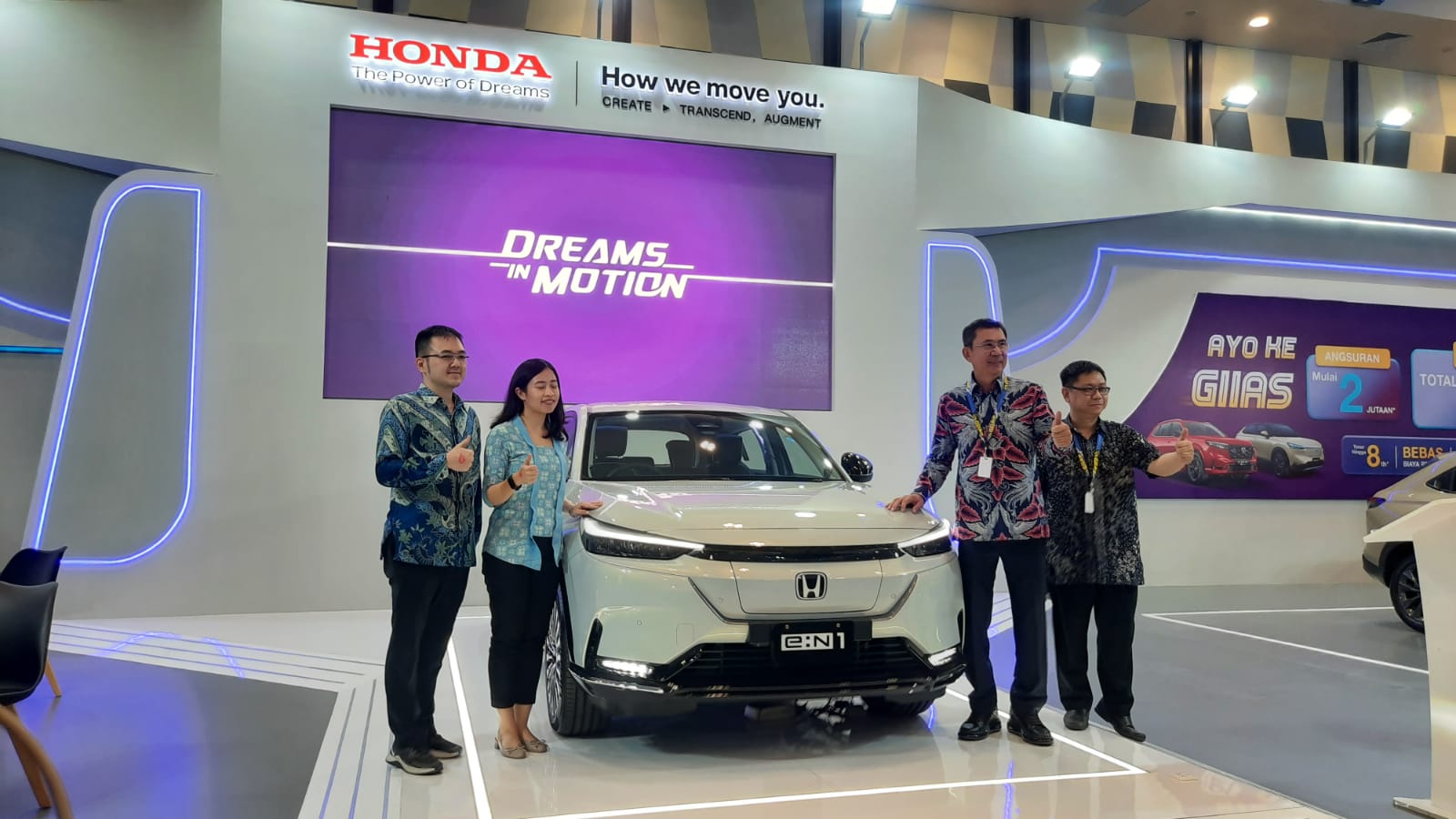 Mobil Listrik Pertama, Honda Pamerkan EV e:N1 Di GIIAS Semarang 2024