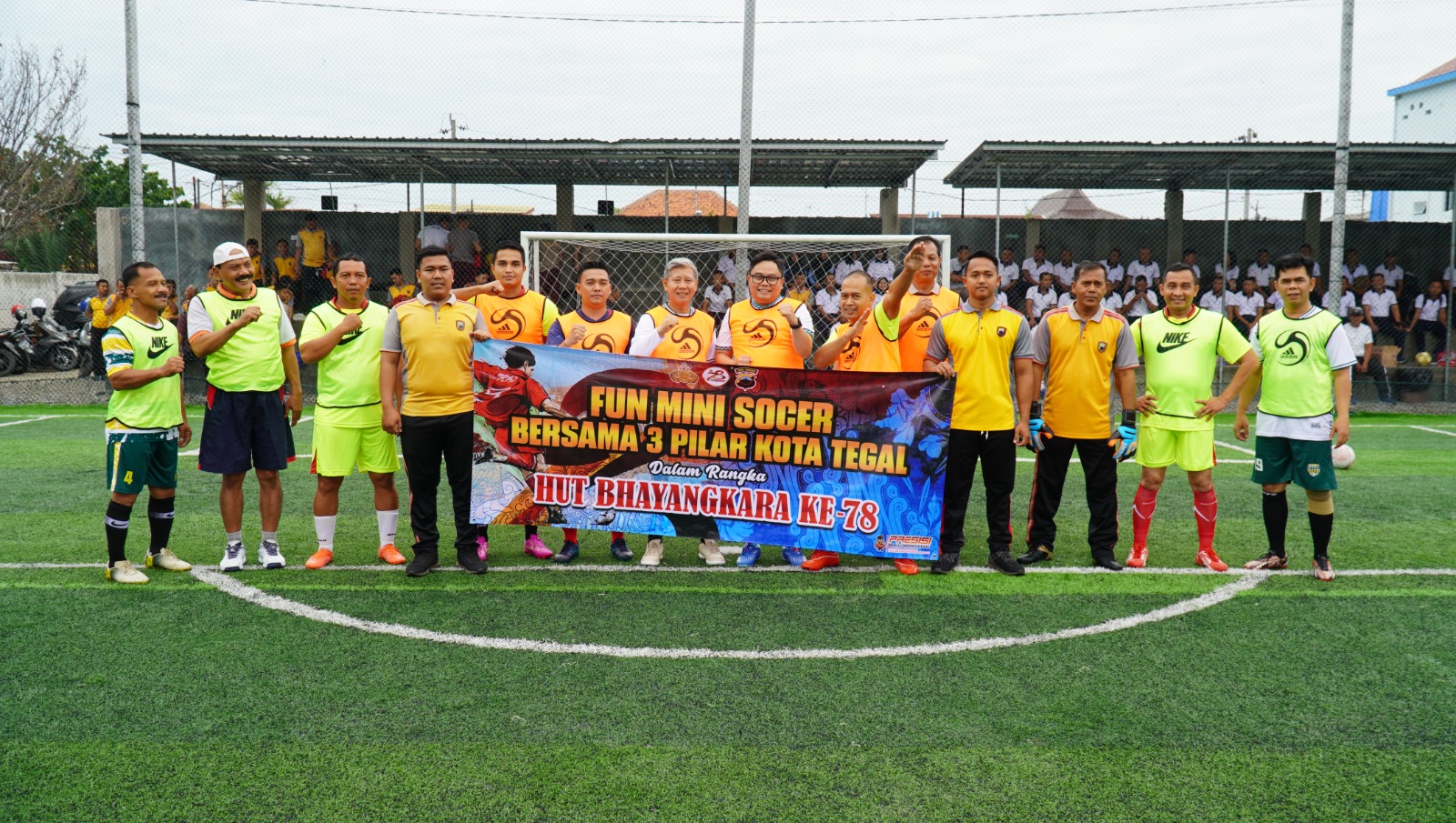 Sinergitas, 3 Pilar di Kota Tegal Adakan Pertandingan Mini Soccer