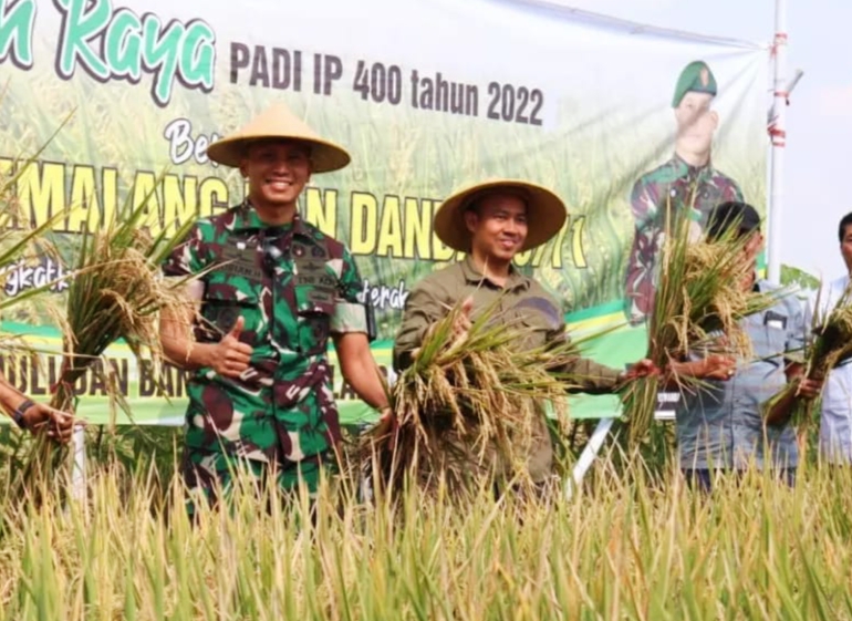 Kodim 0711 Pemalang Sukseskan Program Ketahanan Pangan