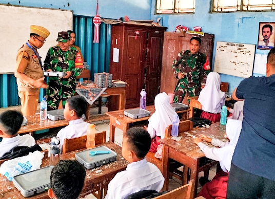 Dandim Pemalang Launching Pemberian Makan Bergizi Gratis