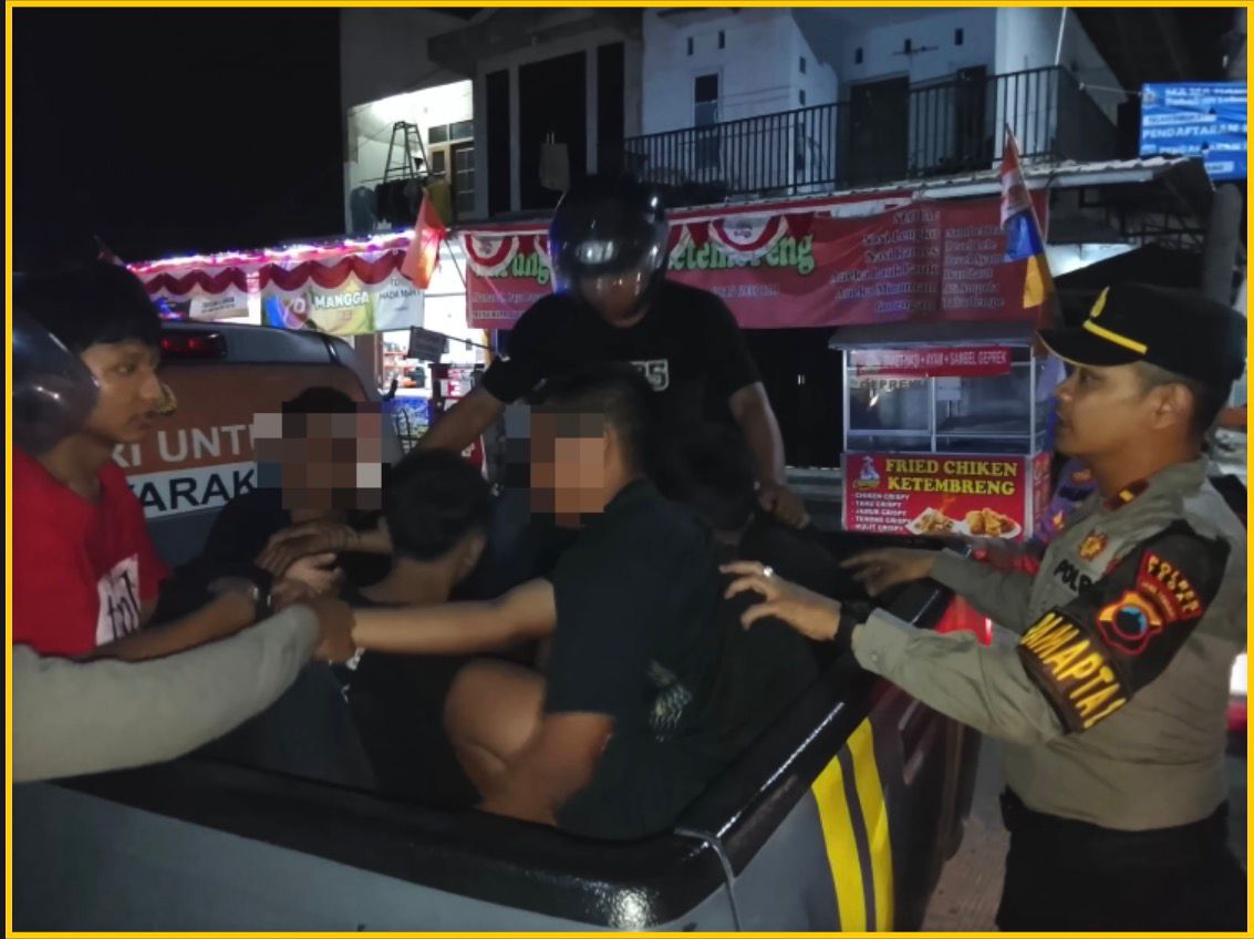 Polres Tegal Amankan Lima Remaja Diduga Terlibat Tawuran