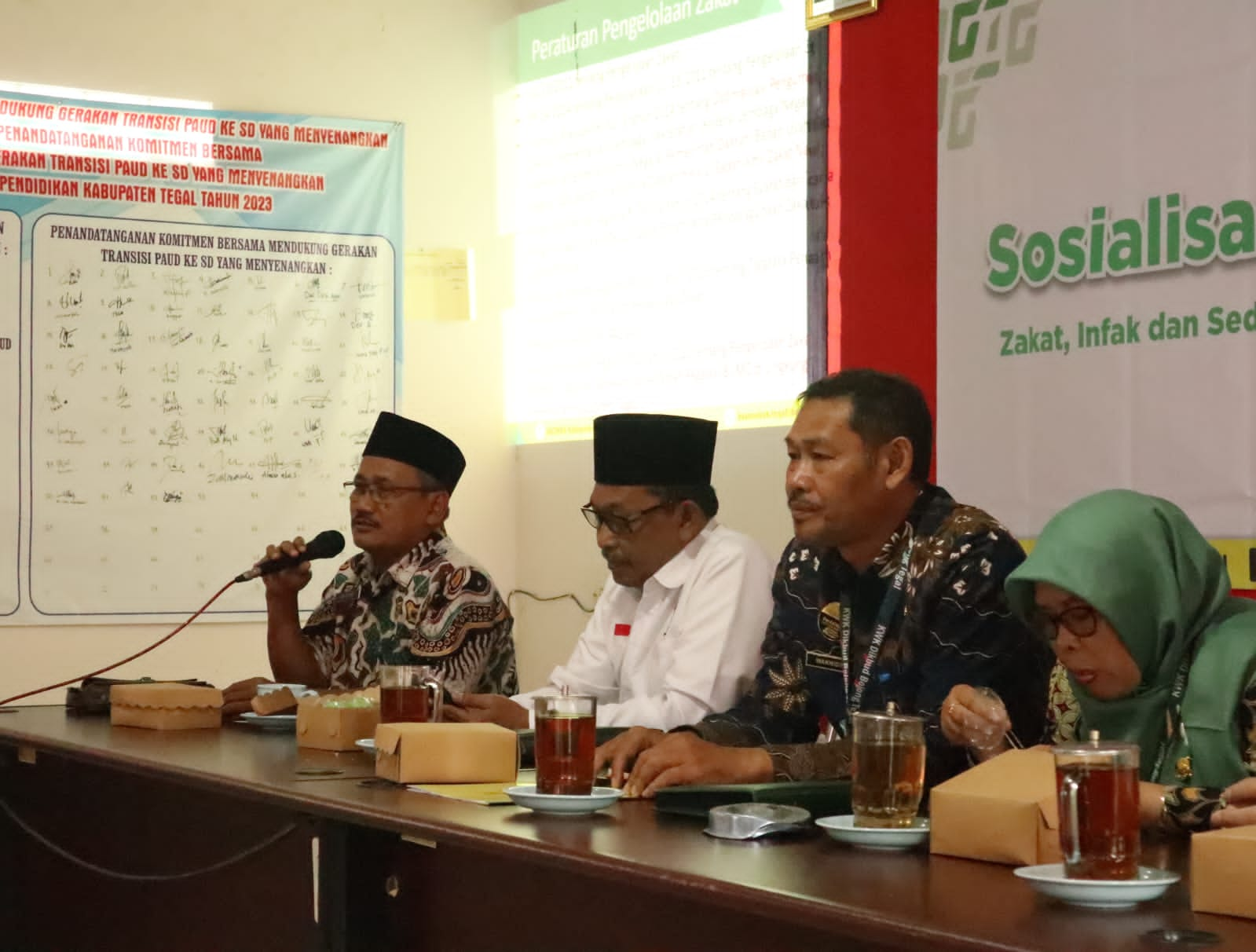 Sosialisasi Optimalisasi ZIS di Kalangan Guru ASN Kabupaten Tegal 