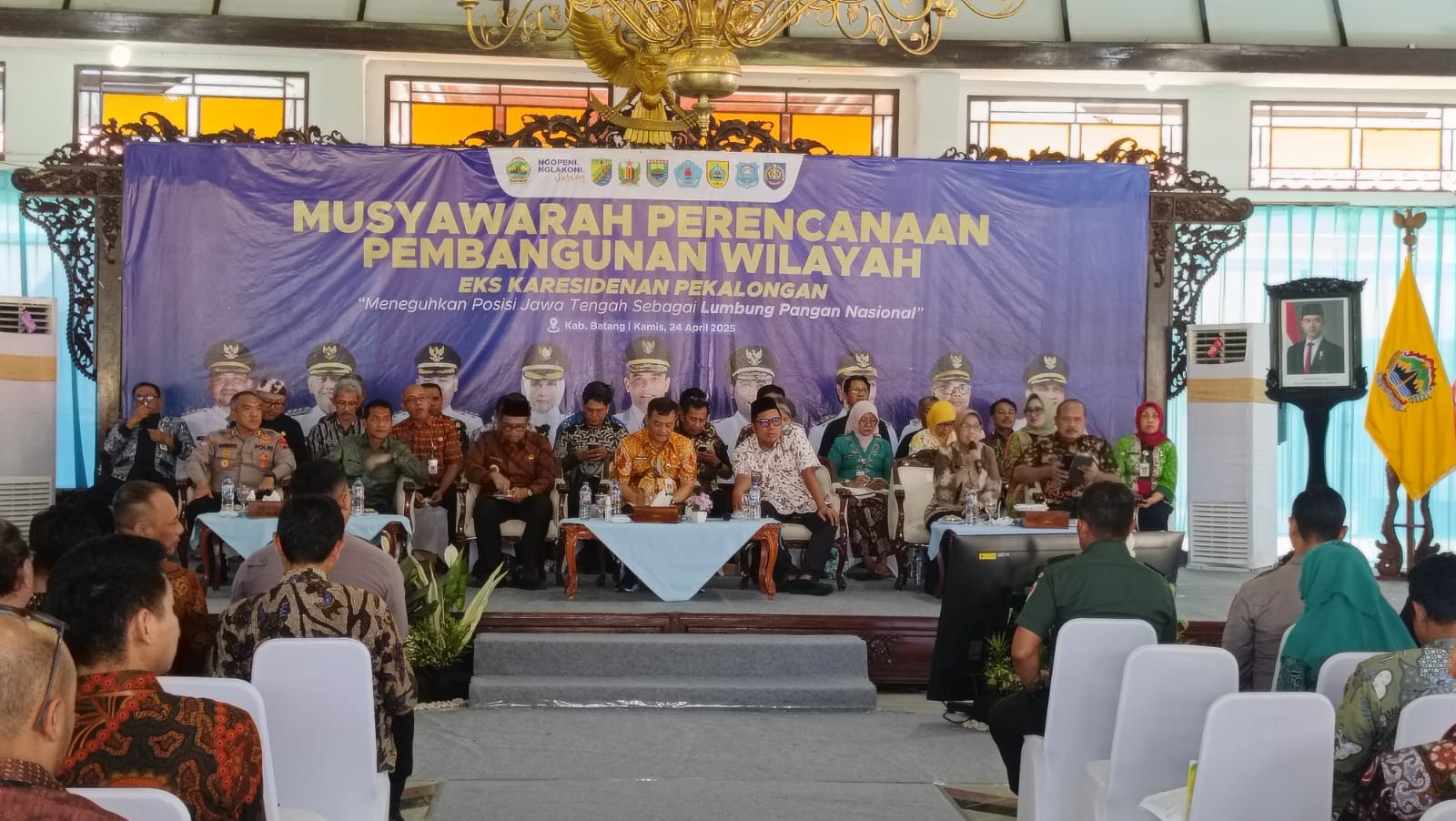 Musrenbangwil Jateng, Bupati Batang Lapor Gubernur Butuh Embung Kalipucang untuk 5 Desa