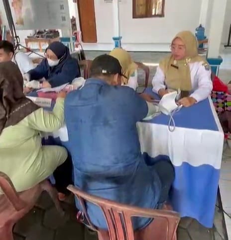 Inovasi GASS POL CKG, Puskesmas Slerok Hadirkan Layanan Cek Kesehatan Gratis Jemput Bola