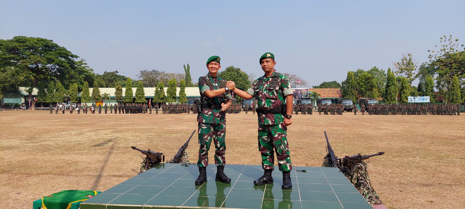Komandan Brigif-4/DR Dirotasi, Perkenalkan Komandan Baru Letkol Imir Faishal