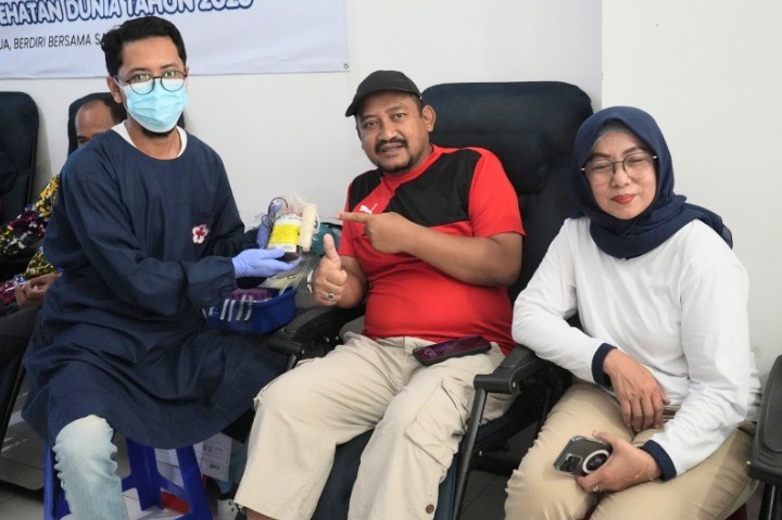 Pemkab Pemalang Gandeng PMI Gelar Donor Darah dan Cek Kesehatan Gratis