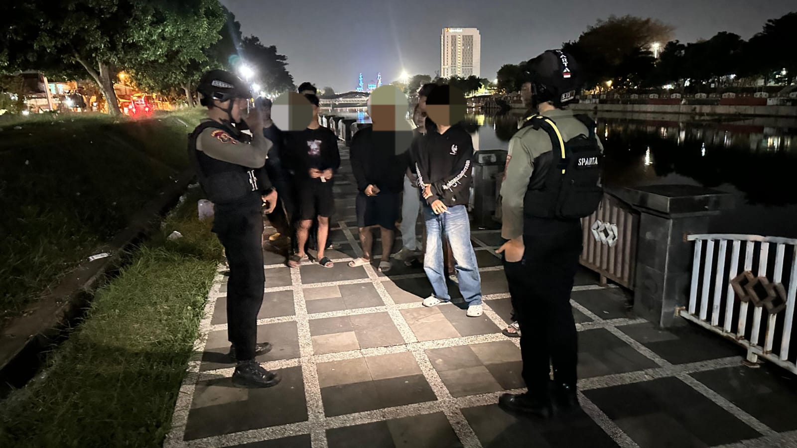 Pesta Miras di Bendung Tirtonadi, Delapan Pemuda Boyolali Digelandang ke Mapolresta