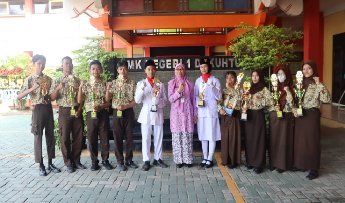 SMK Negeri 1 Dukuhturi Kabupaten Tegal Raih Segudang Prestasi 