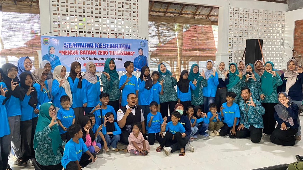 Hangat di Sigandu Batang, Anak Talasemia Diajak Faelasufa Bahagia Hadapi Hidup