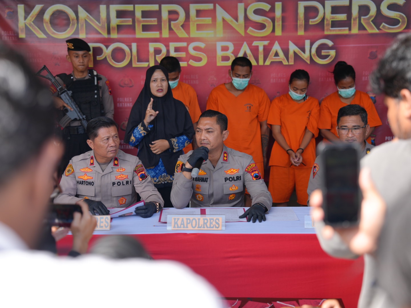 Dua Pasang Suami Istri Kakak-Adik Curi Motor di Pantai Sigandu Batang demi Narkoba