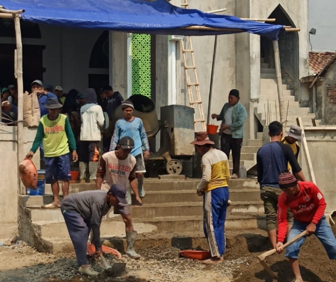 Masjid Baitul Nur Salam Bantarbolang Kabupaten Pemalang Dibangun