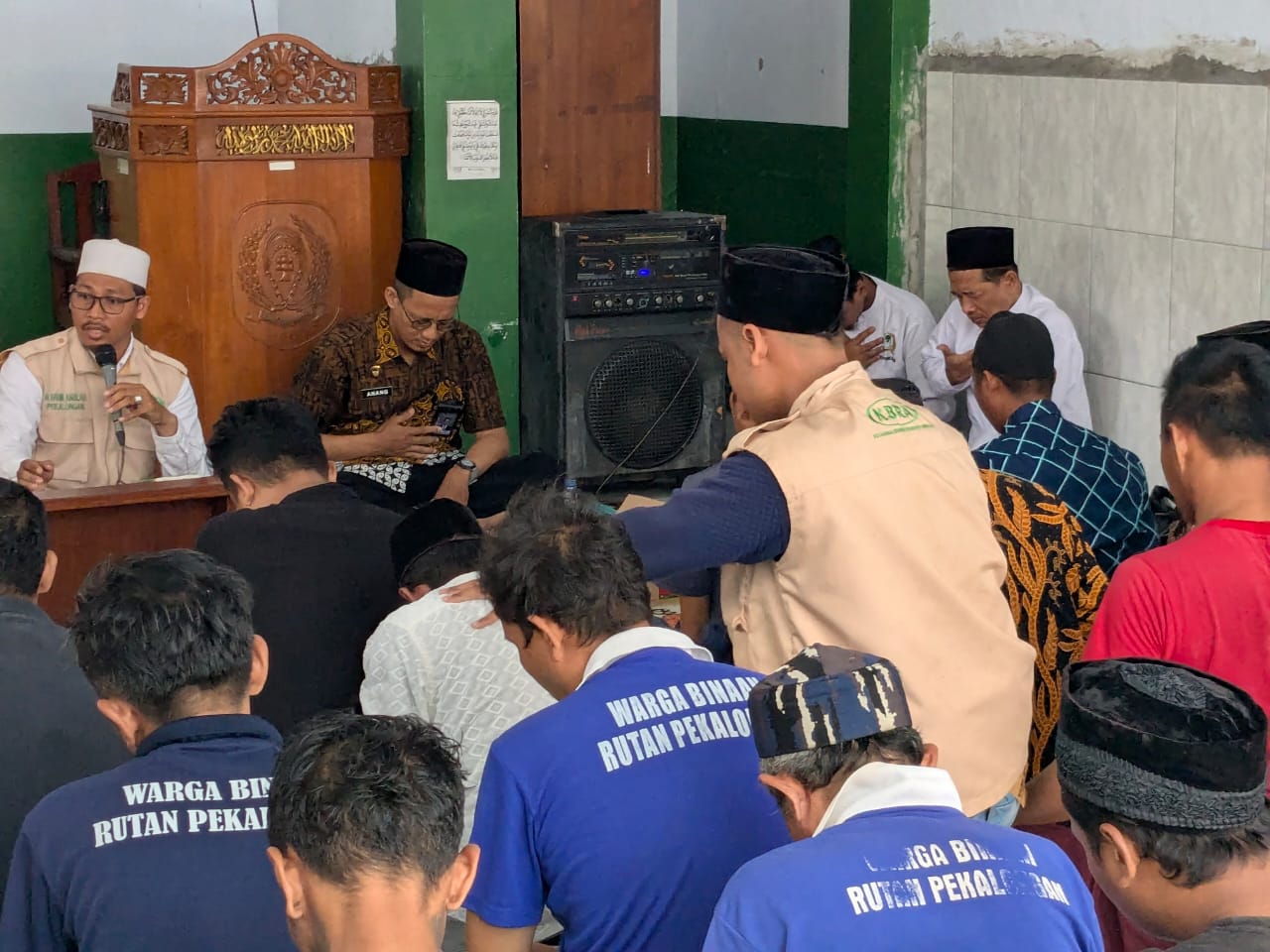 Ruqyah Rutan Pekalongan Jadi Terobosan Spiritual, 44 Warga Binaan Nangis Bareng