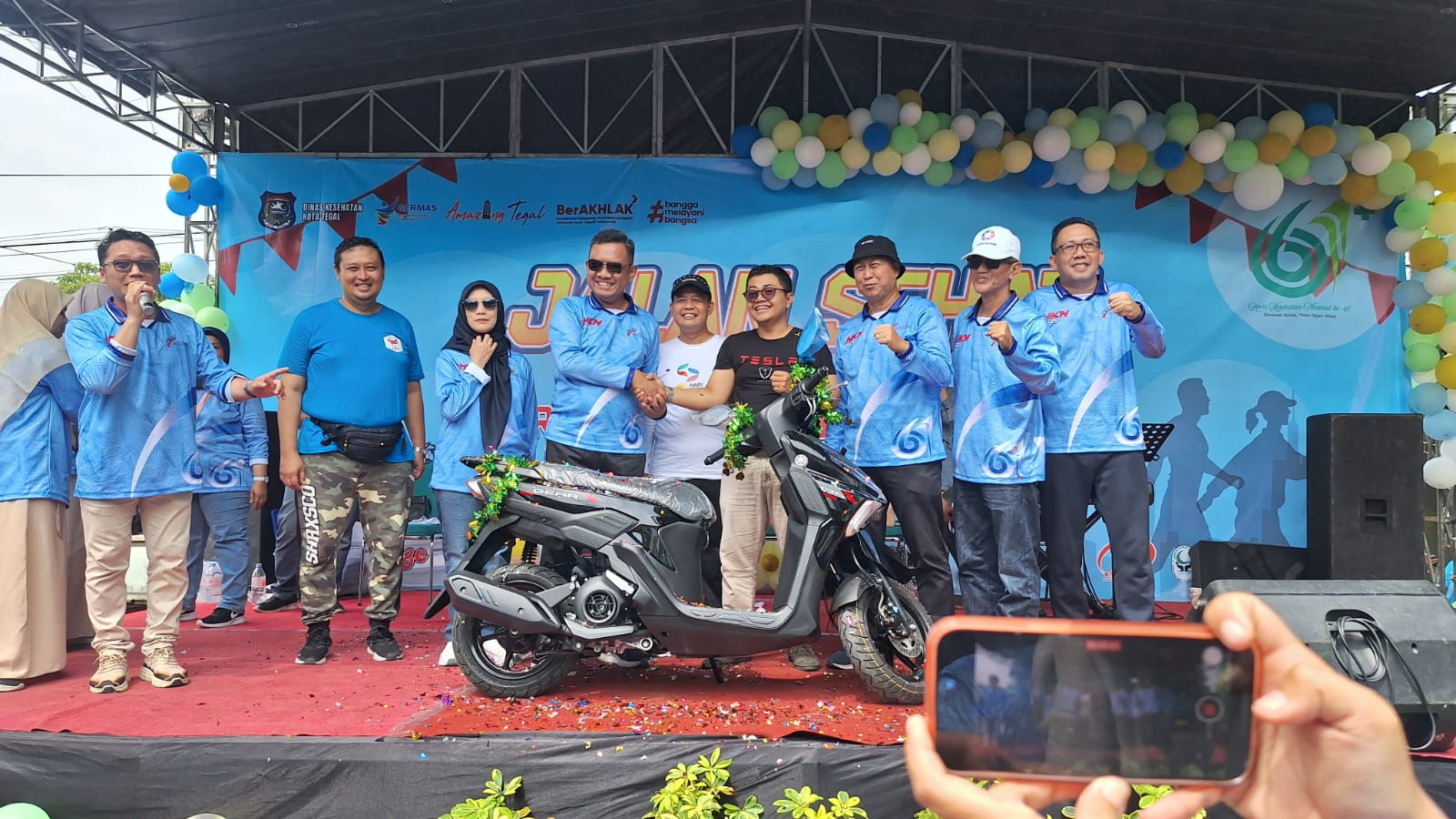 Puncak HKN ke 61, Dinkes Kota Tegal Gelar Jalan Sehat