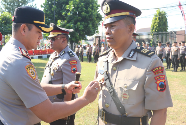 Sertijab, Wajah Baru Empat Kapolsek di Polres Boyolali