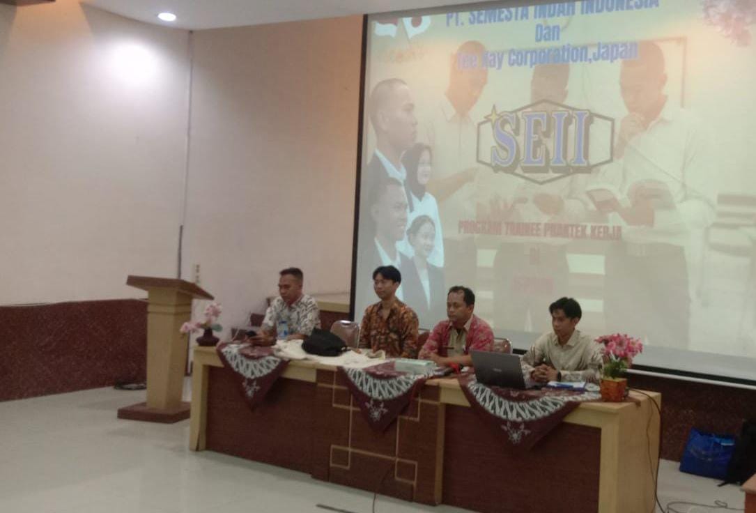 SMKN 3 Tegal Kedatangan Perwakilan PT SEII Semesta Indah Indonesia dari Jepang