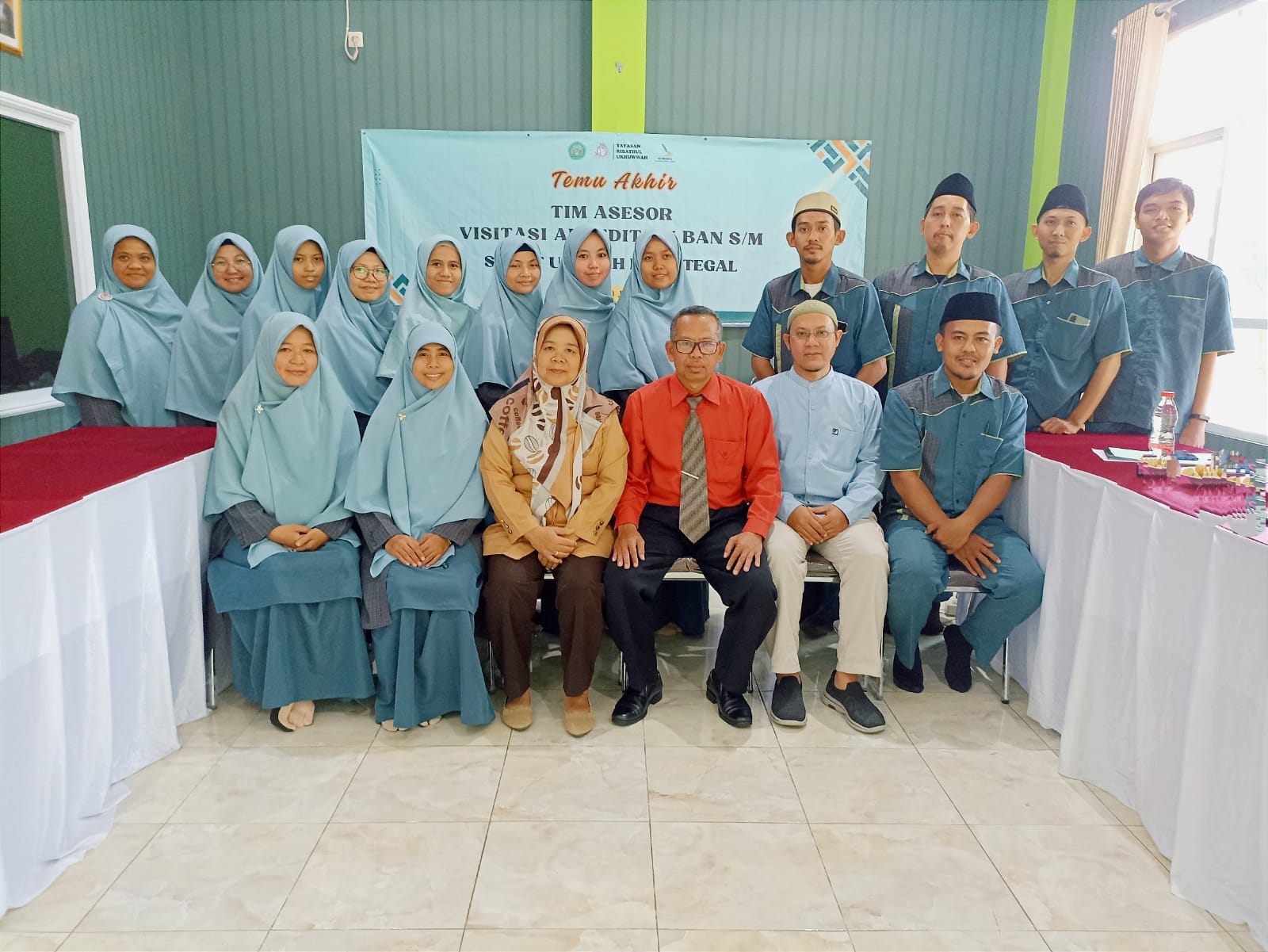 Tim dari Asesor BAN S/M Visitasi Akreditasi di SMP IT Usamah Kota Tegal
