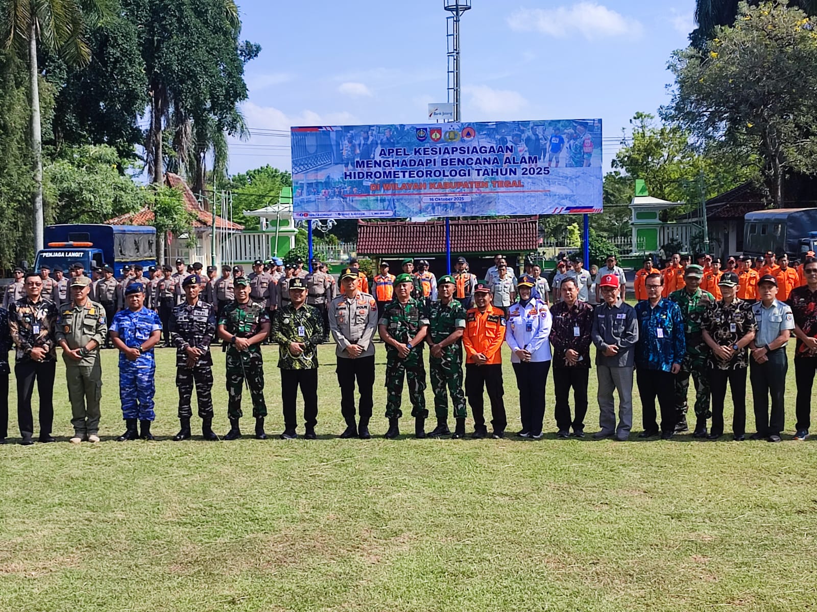 Gelar Apel Kesiapsiagaan Hadapi Bencana Alam Hidrometerologi 