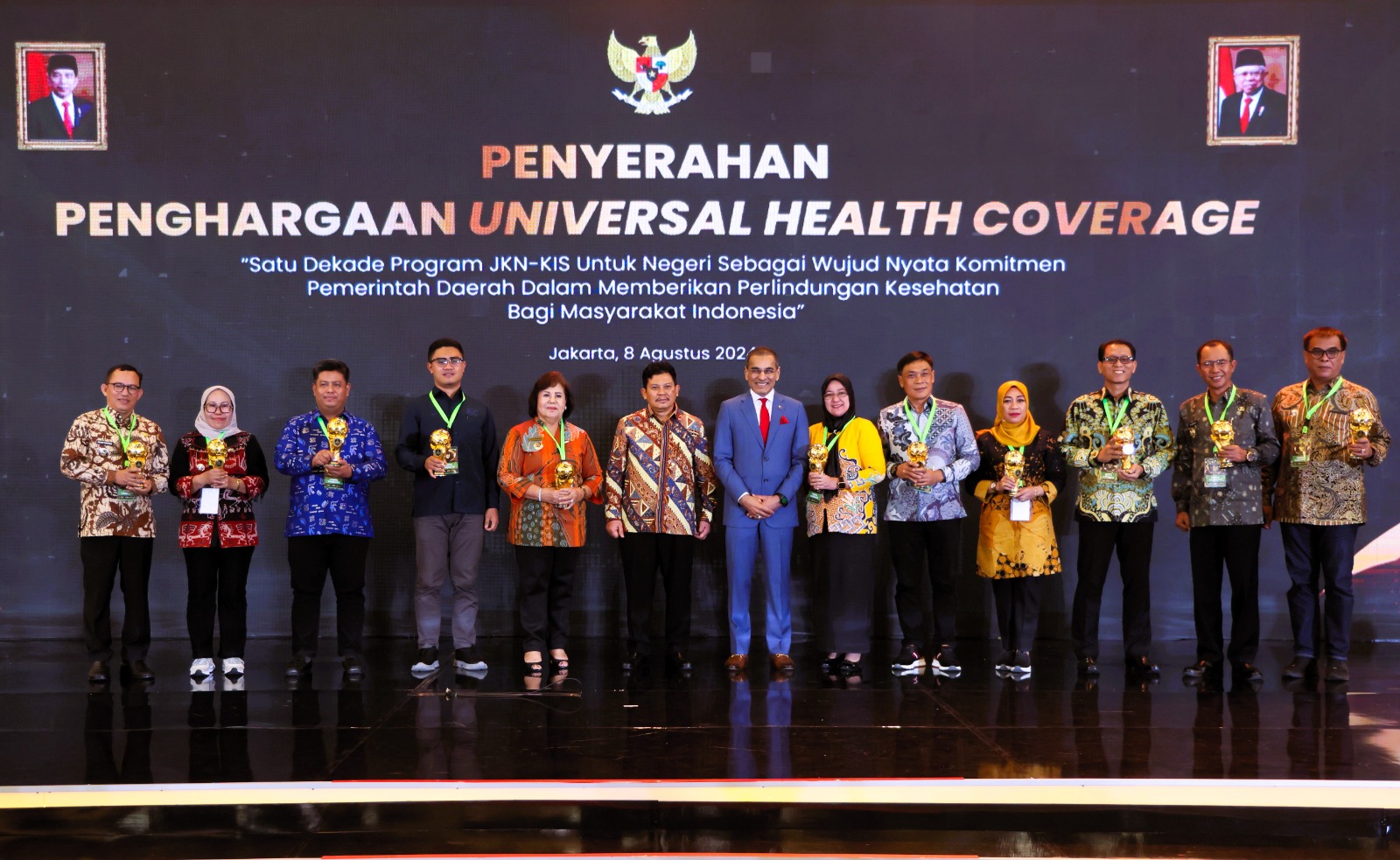 Pemkab Tegal Raih Penghargaan UHC Award 2024