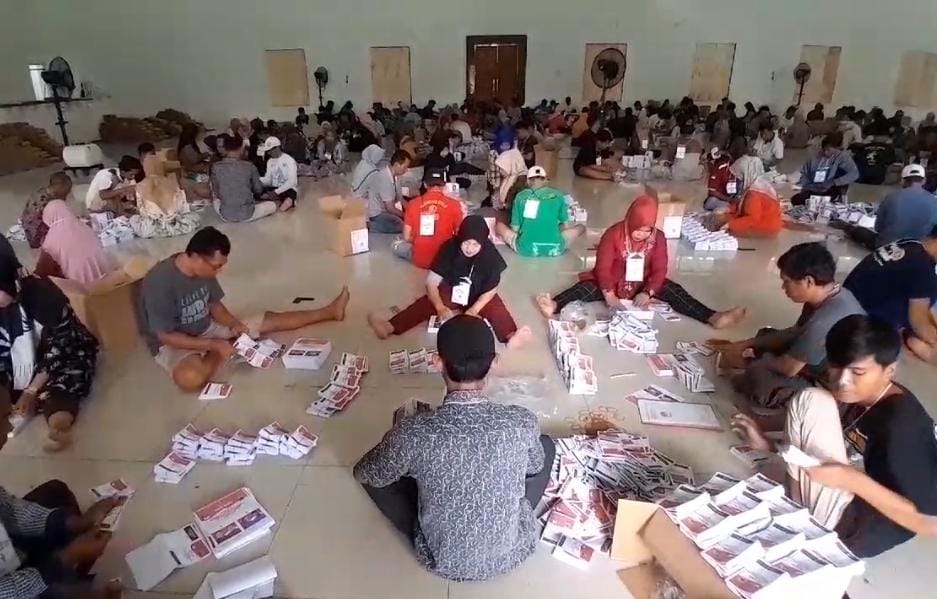 Sorliptung Surat Suara Selesai, KPU Demak Persiapan Pengesetan dan Pergerseran Logistik