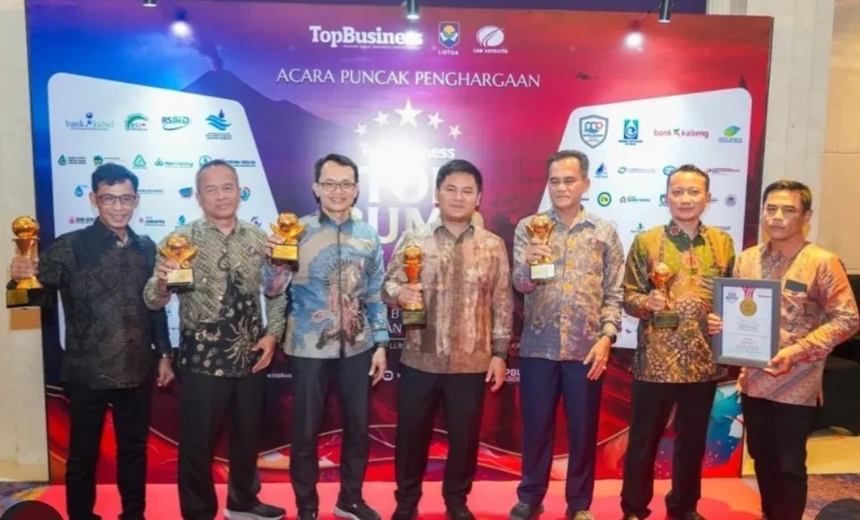 Perumda Tirta Ayu Tegal Borong Tiga Penghargaan Nasional 