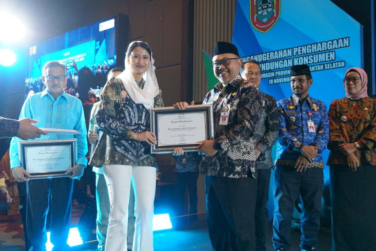 Sepuluh Pasar di Purworejo Raih Penghargaan Pasar Tertib Ukur 2023