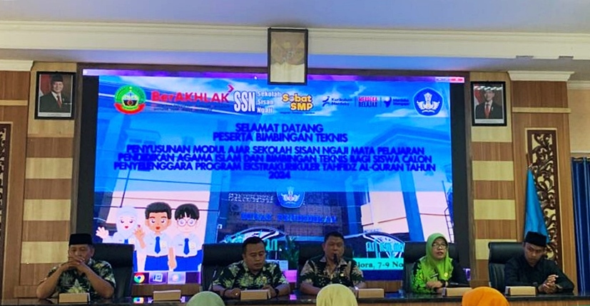 Tenaga Pendidik di Blora Mulai Bimtek Pelaksanaan Program Sekolah Sisan Ngaji