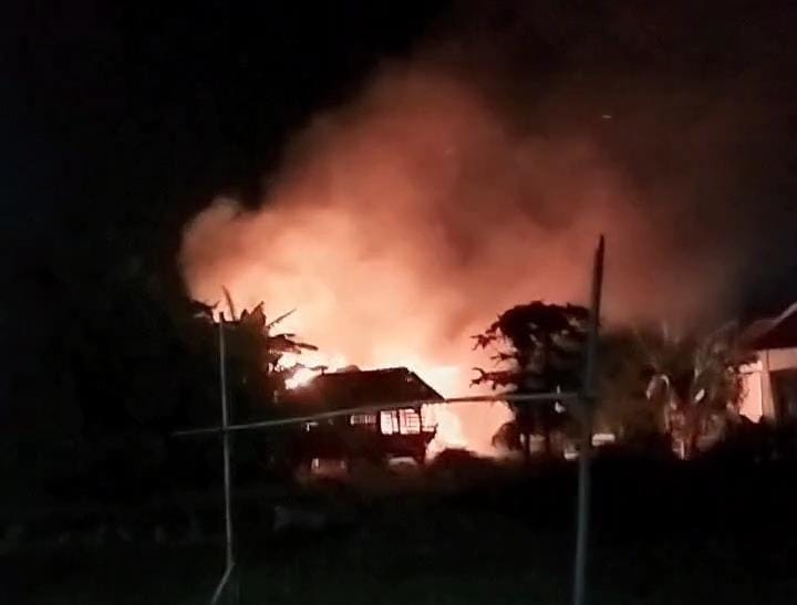 Tumpukan Glugu Terbakar, 15 Kambing di Brebes Terpanggang
