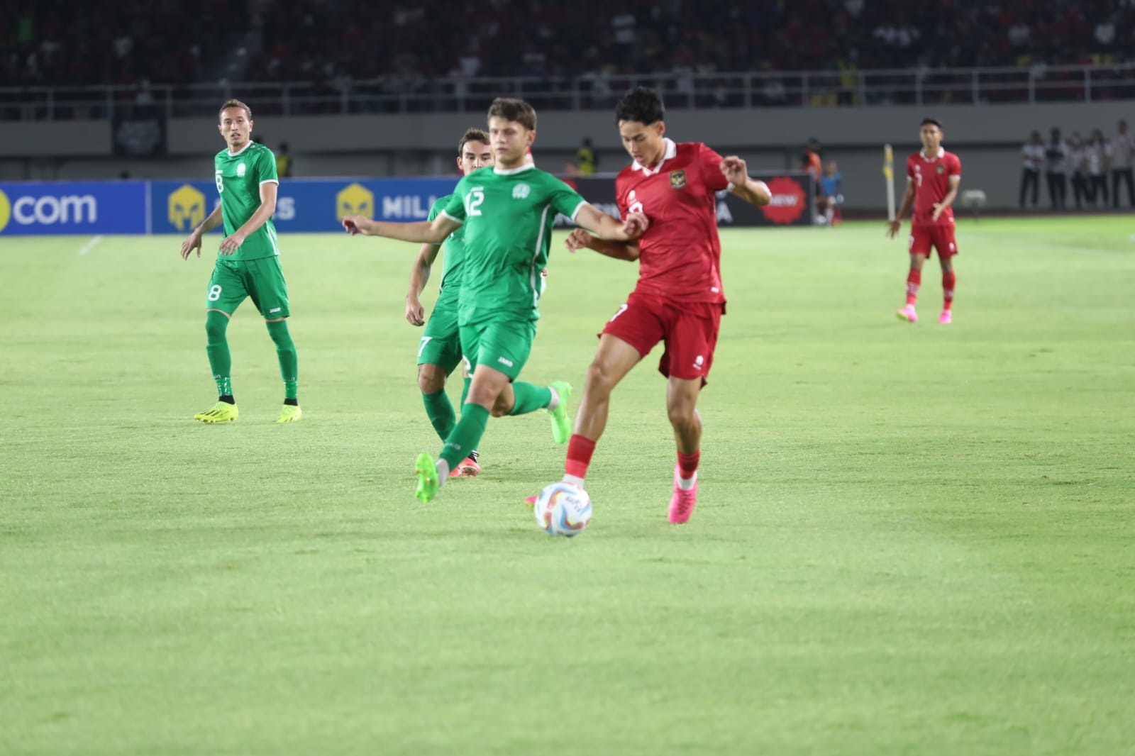 Timnas Indonesia U-23  Kalahkan Turkmenistan