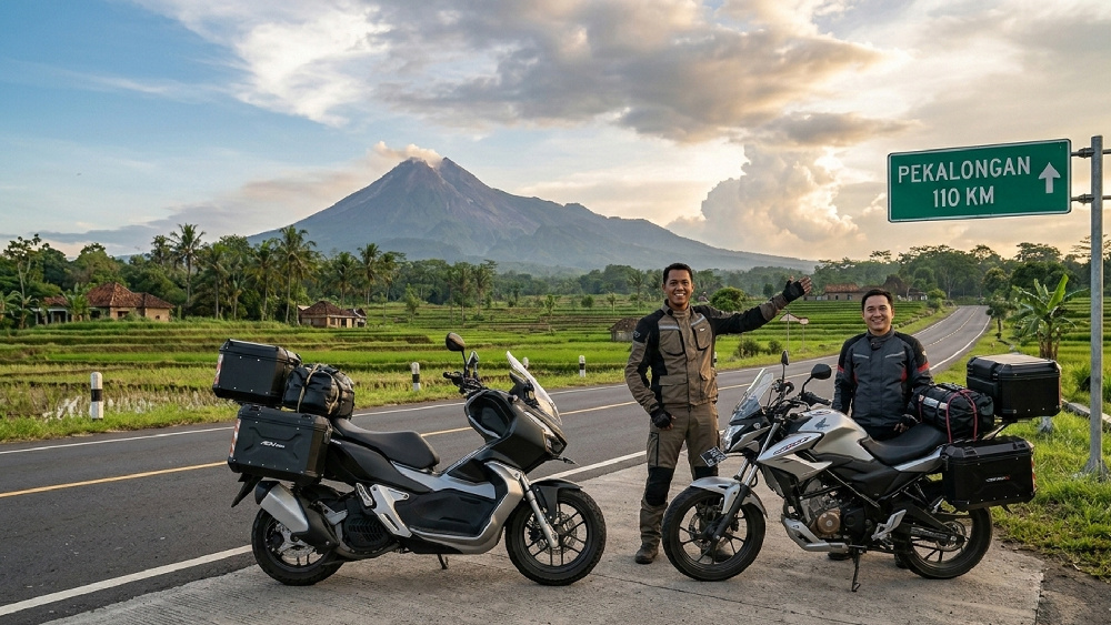 Mudik Naik Motor? Ini 4 Komponen yang Wajib Dicek Sebelum Melintasi Jalur Pantura Jateng