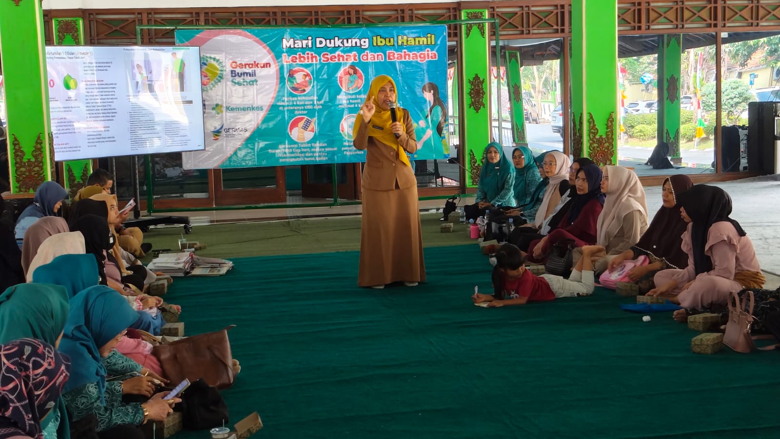 Dukung Ibu Hamil Lebih Sehat dan Bahagia, Dinkes Kabupaten Tegal Gelar Gerakan Bumil Sehat ‎