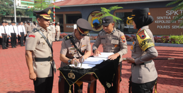 Wakapolres dan Kabag Logistik Polres Semarang Berganti Diemban Pejabat Baru