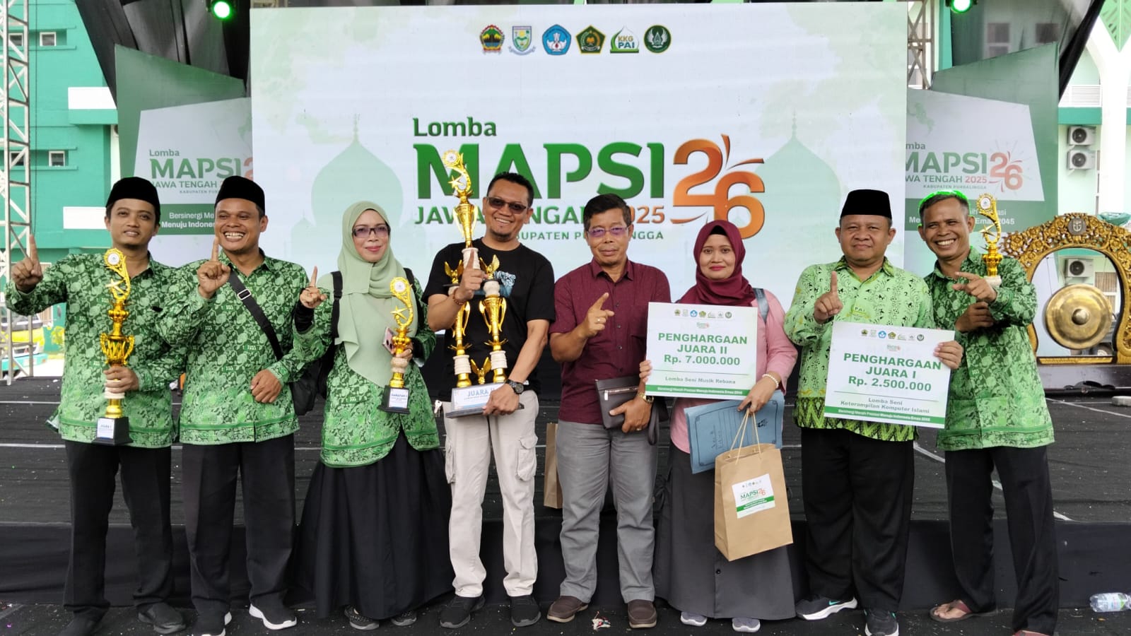 Borong Juara Mapsi Jenjang SD Provinsi Jawa Tengah 