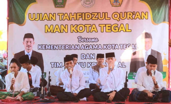 87 Siswa MAN Kota Tegal Ikuti Ujian Tahfidzul Quran