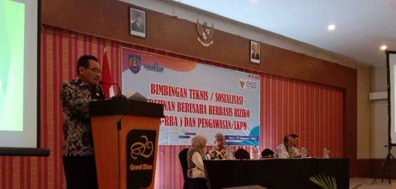 Bimtek Implementasi Perizinan Berusaha Berbasis Risiko  ‎