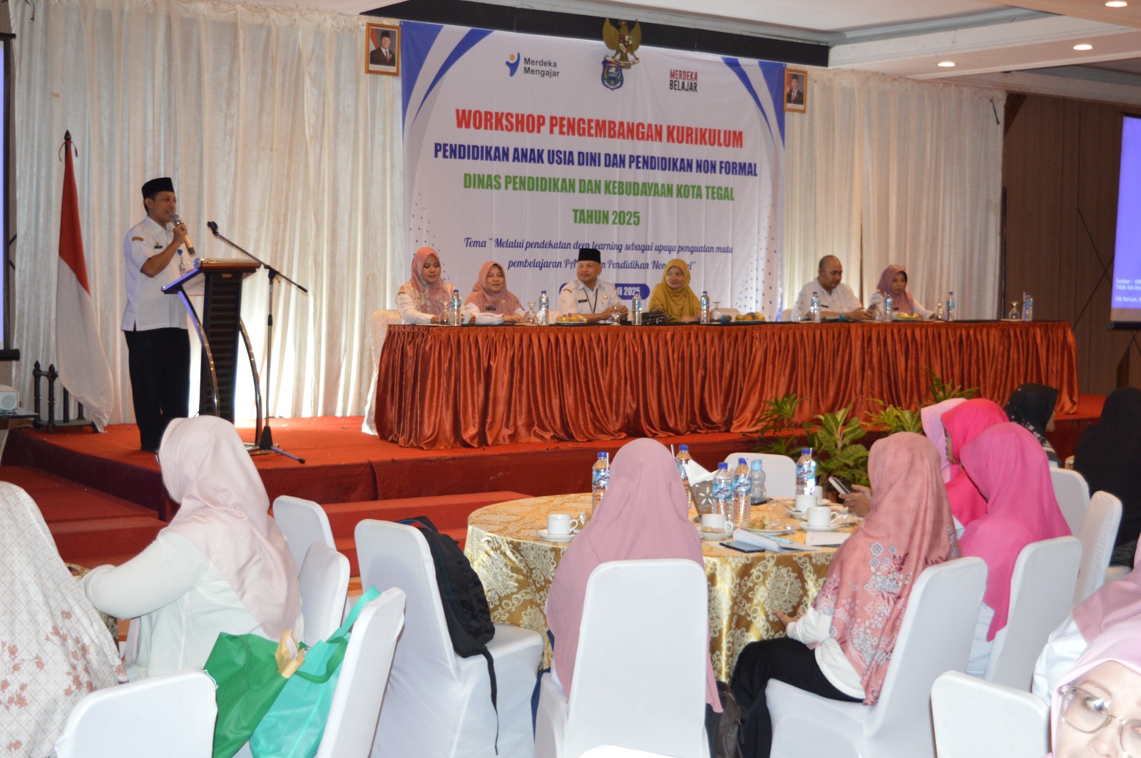 Angkat Tema Deep Learning, Disdikbud Kota Tegal Gelar Workshop Kurikulum PAUD dan Kesetaraan 2025