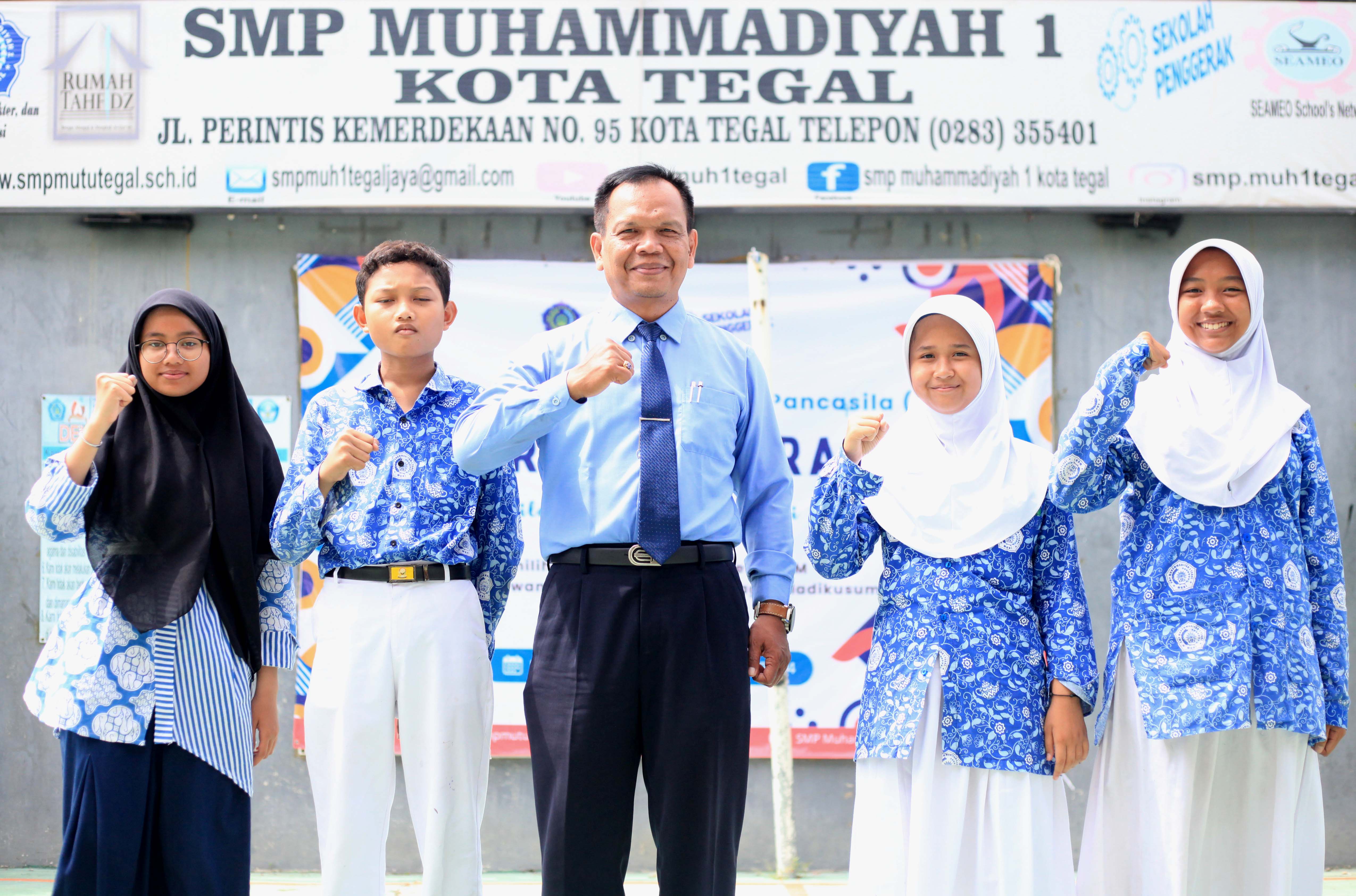 SMP Muhammadiyah 1 Kota Tegal Siap Kirim 5 Siswa ke Olympicad 2024